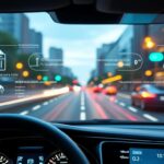 découvrez comment l'affichage tête haute projette les alertes de sécurité directement sur le pare-brise pour une conduite plus sûre et plus confortable.